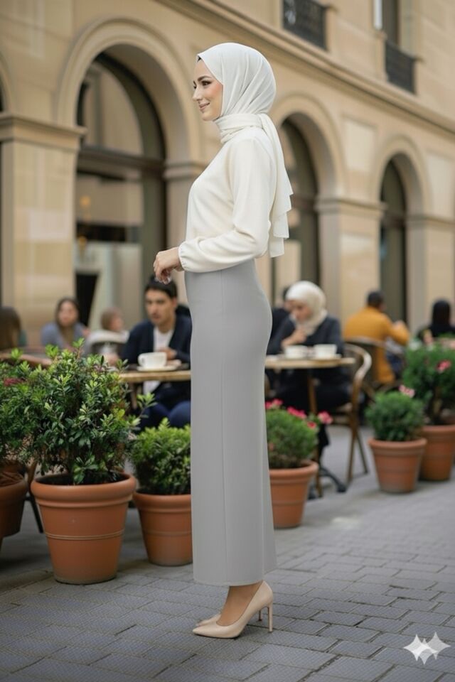 SCUBA KREP KALEM ETEK (93-94CM UZUNLUK)(kısa süreliğine lansman fiyatı)