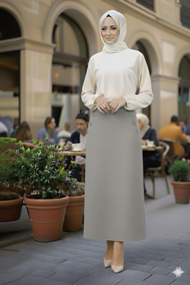 CEPLİ (DÜGME DETAYLI 93-94cm) KALEM ETEK(kısa süreliğine lansman fiyatı)